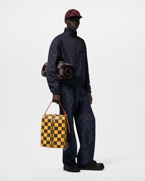 ダミエポップナイロントラベルブルゾン メンズ ウェア(洋服)