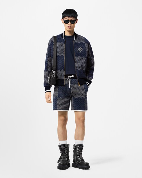 Damier Quilted Cotton Bomber in Men's Ready-to-Wear Outerwear and Coats collections by Louis Vuitton