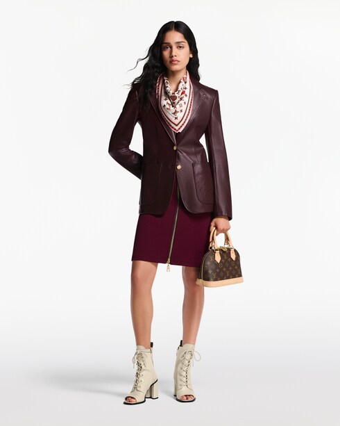 Damiergram Square 70 . in Women's Accessories Silk Squares and Bandeaus collections by Louis Vuitton