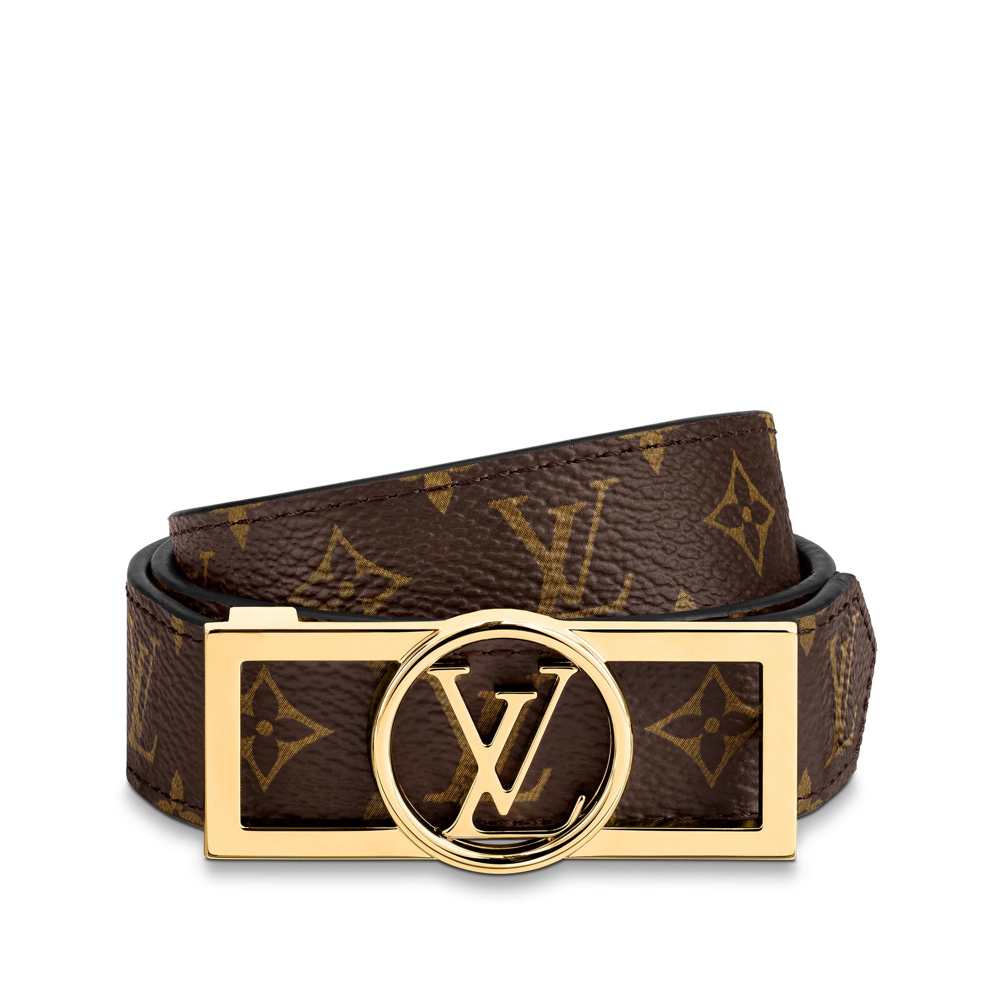 Dauphine 25mm Reversible Belt Monogram in Wanita