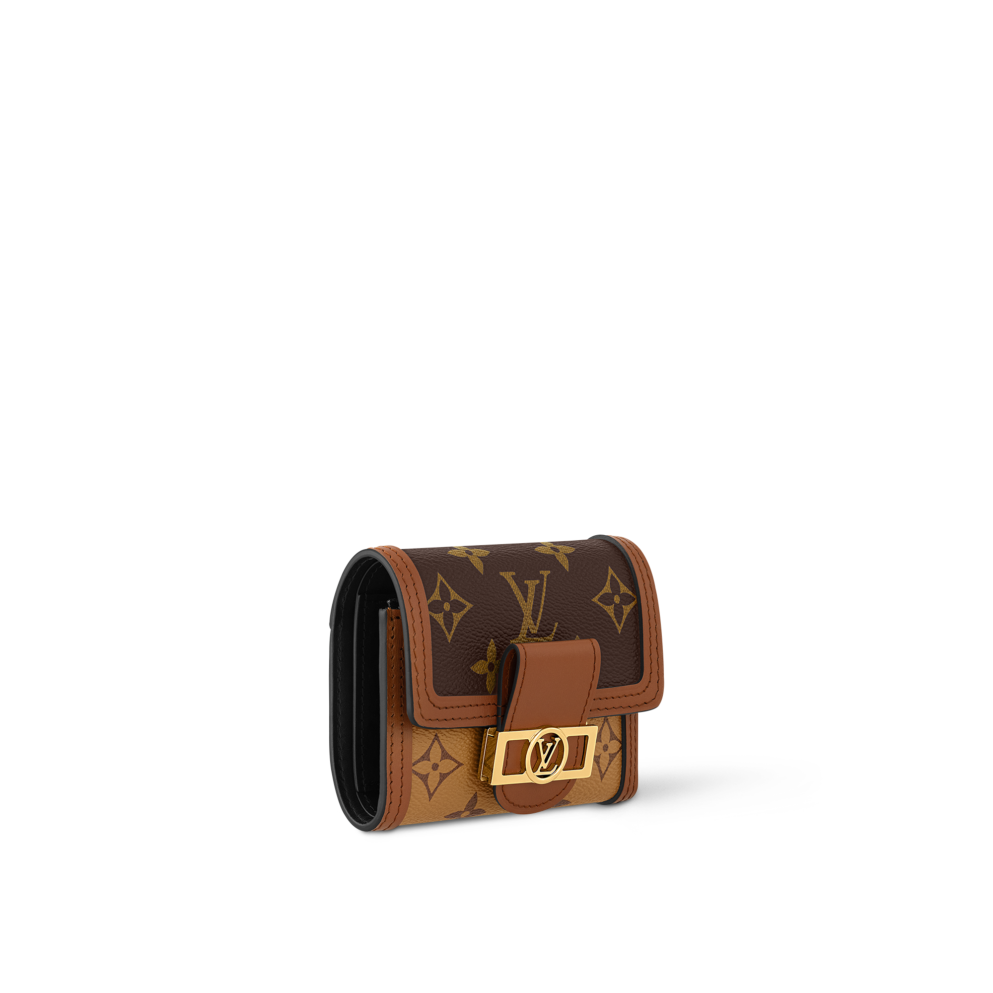 Dauphine Compact Wallet Other Monogram Canvas in Wanita