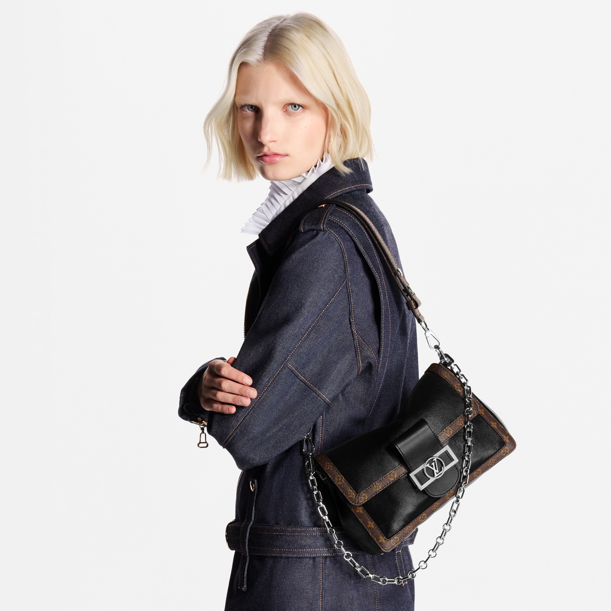 Dauphine Soft MM H34 in Tas dan Aksesori Kulit