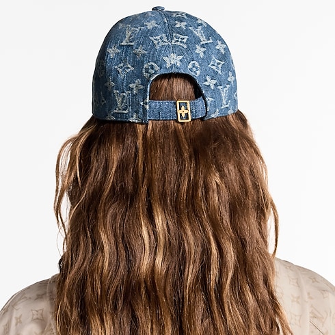 Denim Bucket Hat . in Women's Accessories Hats and Gloves collections by Louis Vuitton (Product zoom)