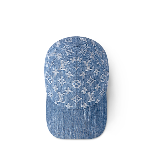 Denim Bucket Hat . in Women's Accessories Hats and Gloves collections by Louis Vuitton (Product zoom)