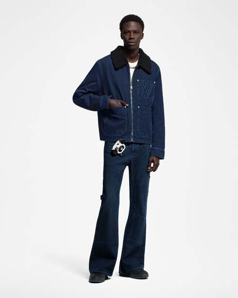 Denim Carpenter Pants in Pria's Pakaian Denim collections by Louis Vuitton