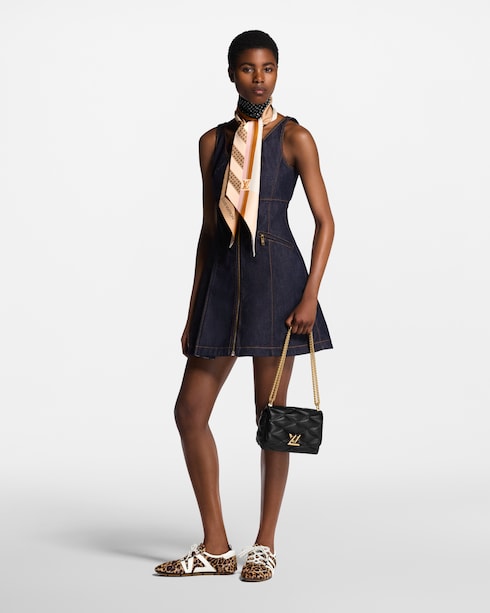 Denim Mini Dress in Women's Ready-to-Wear Dresses collections by Louis Vuitton