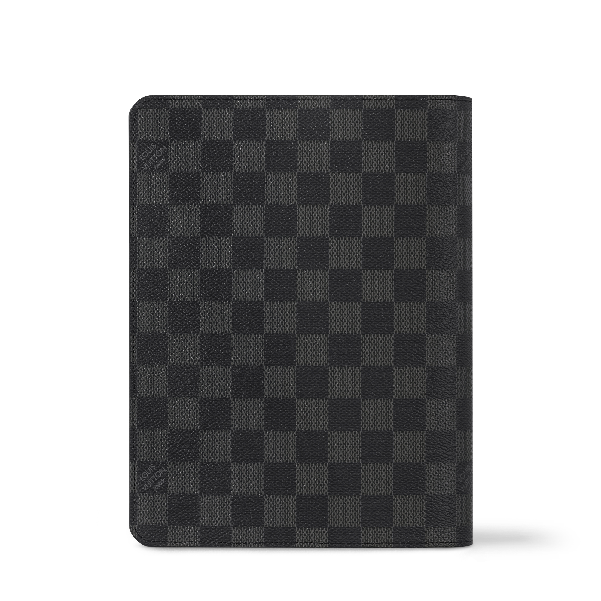 Desk Agenda Cover Damier Graphite in Trunks, Travel and Home