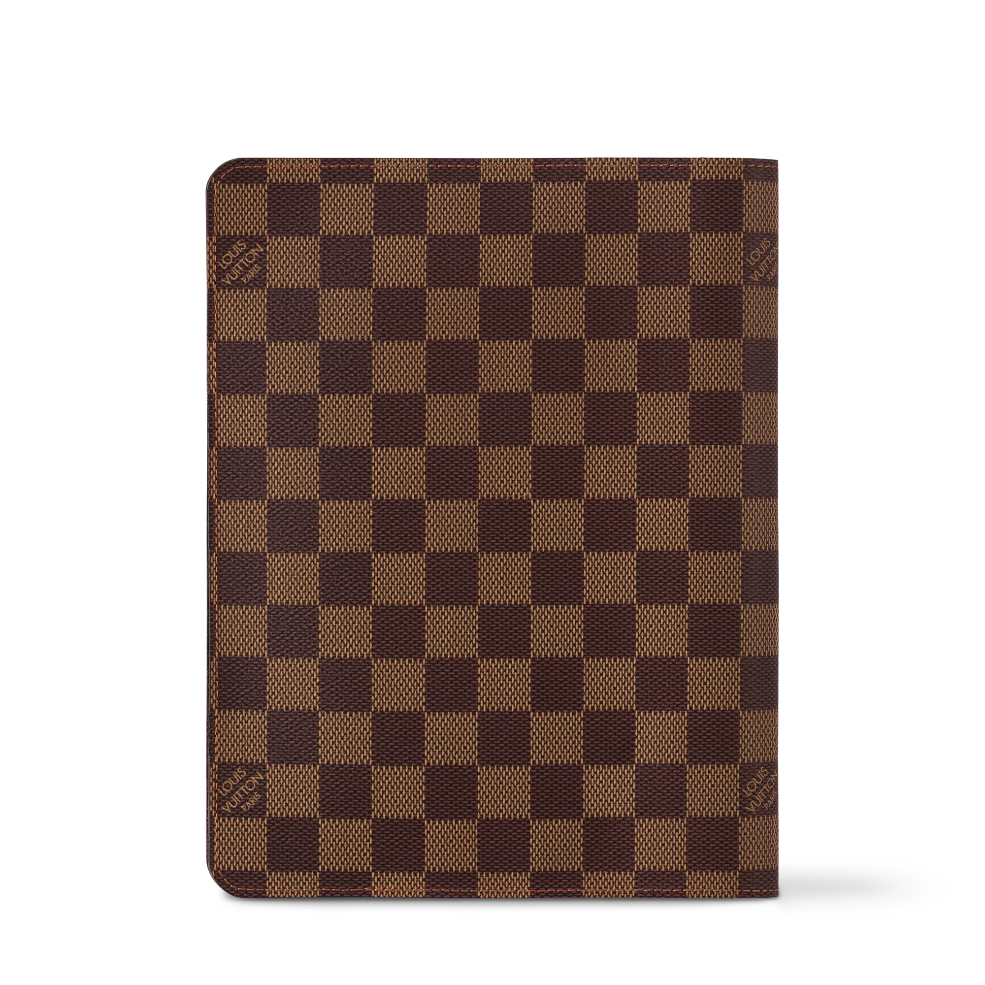 Desk Agenda Cover Damier Ebene in Trunks, Travel and Home