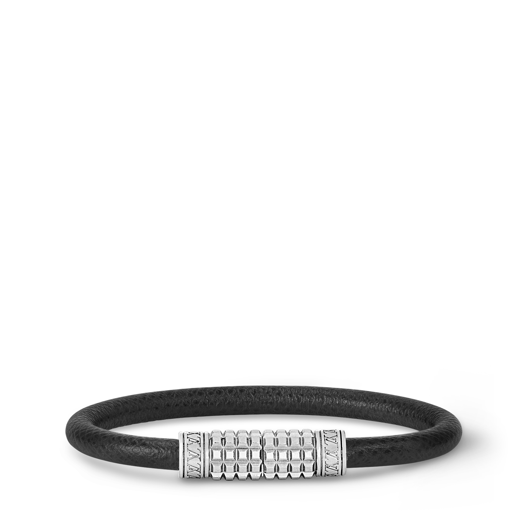 Digit Bracelet Damier Graphite in Pria