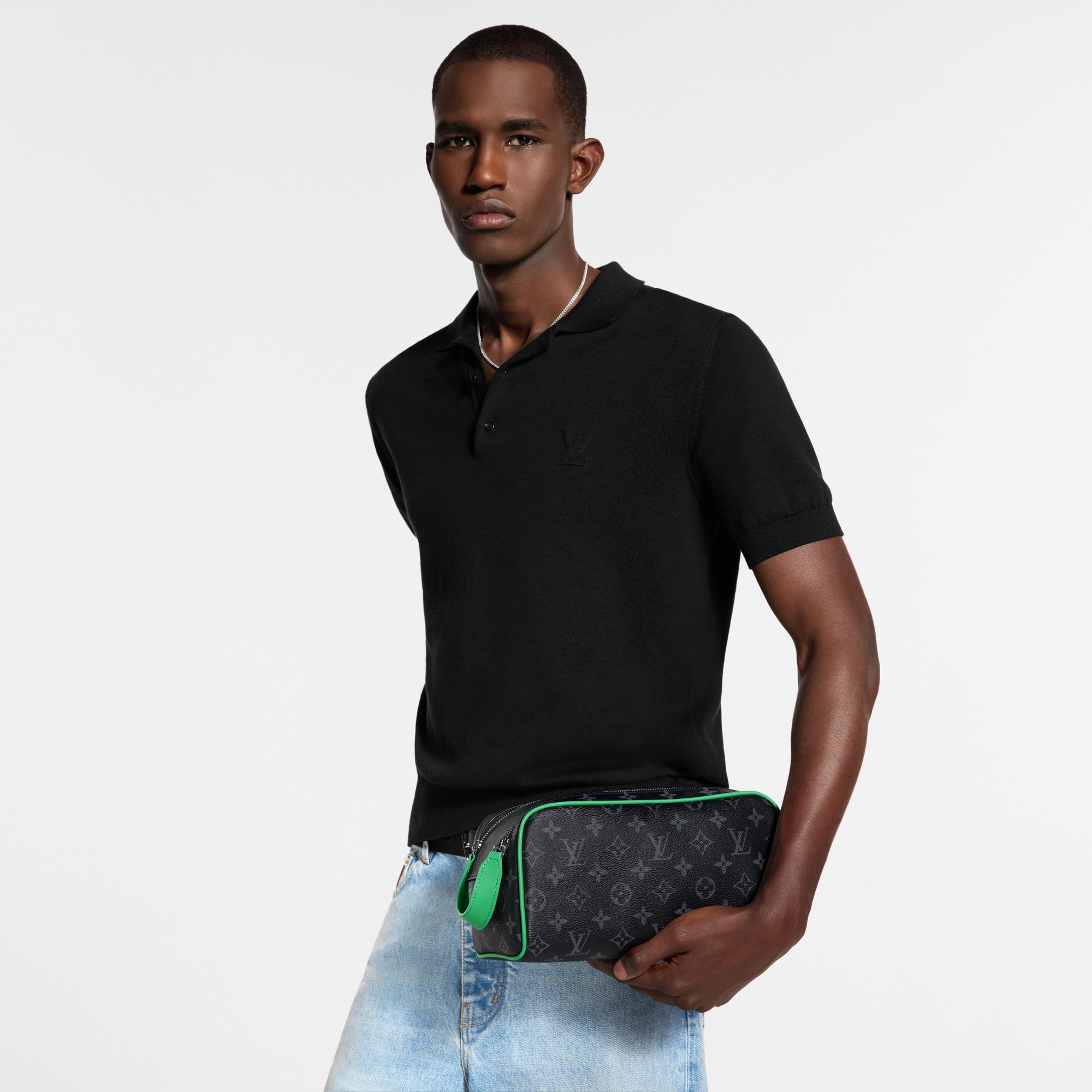 Dopp Kit Monogram Eclipse in Pria