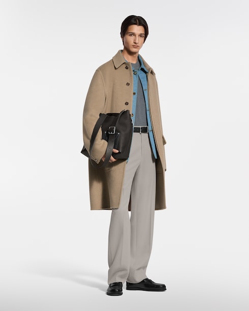Double Face Cashmere Car Coat in Men's Ready-to-Wear Outerwear and Coats collections by Louis Vuitton