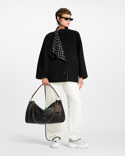 Double Face Clip Front Coat in Wanita's Pakaian Mantel dan Jaket collections by Louis Vuitton