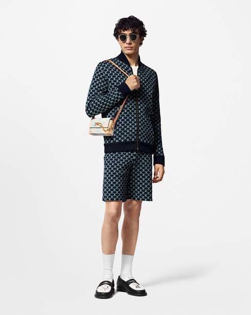 Double Face Cotton Jersey Shorts in Pria's Pakaian Semua Koleksi collections by Louis Vuitton