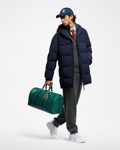 Double Face Knit Wool Travel Blouson in Men's Ready-to-Wear All Ready-to-Wear collections by Louis Vuitton