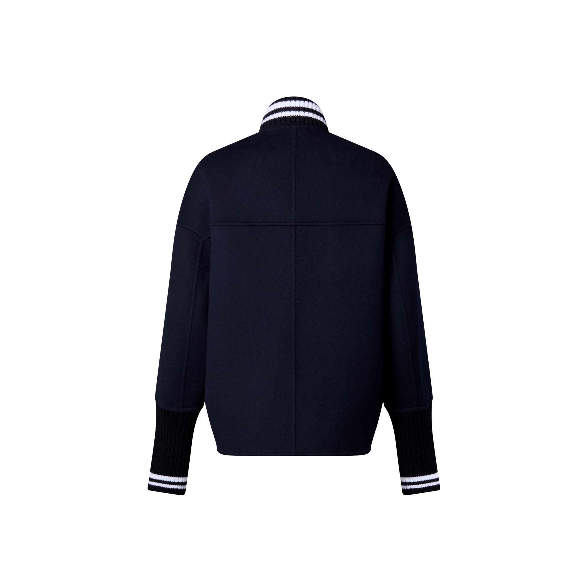 Double Face Varsity Jacket  in Wanita