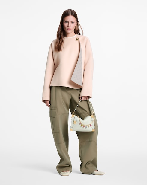 ドレープフロント ショートコート ウィメンズ ウェア(洋服)