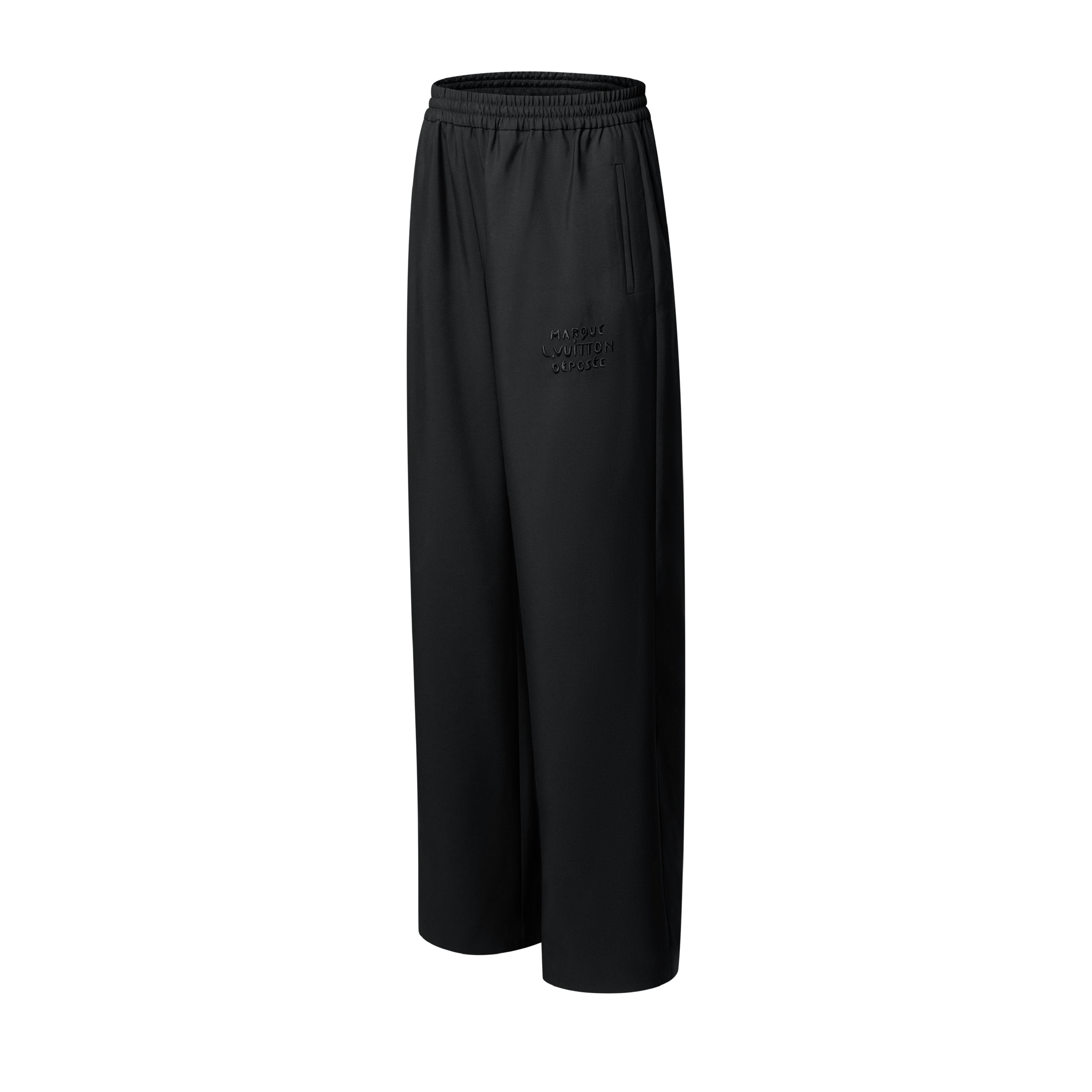 Drawstring Wool Pants  in Pria