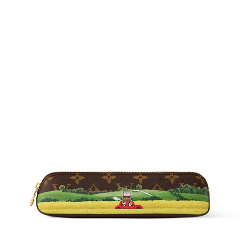 Elizabeth pencil pouch Carnets de Palace . in Trunks, Travel and Home's Books and Stationery Office and Writing collections by Louis Vuitton (Product zoom)