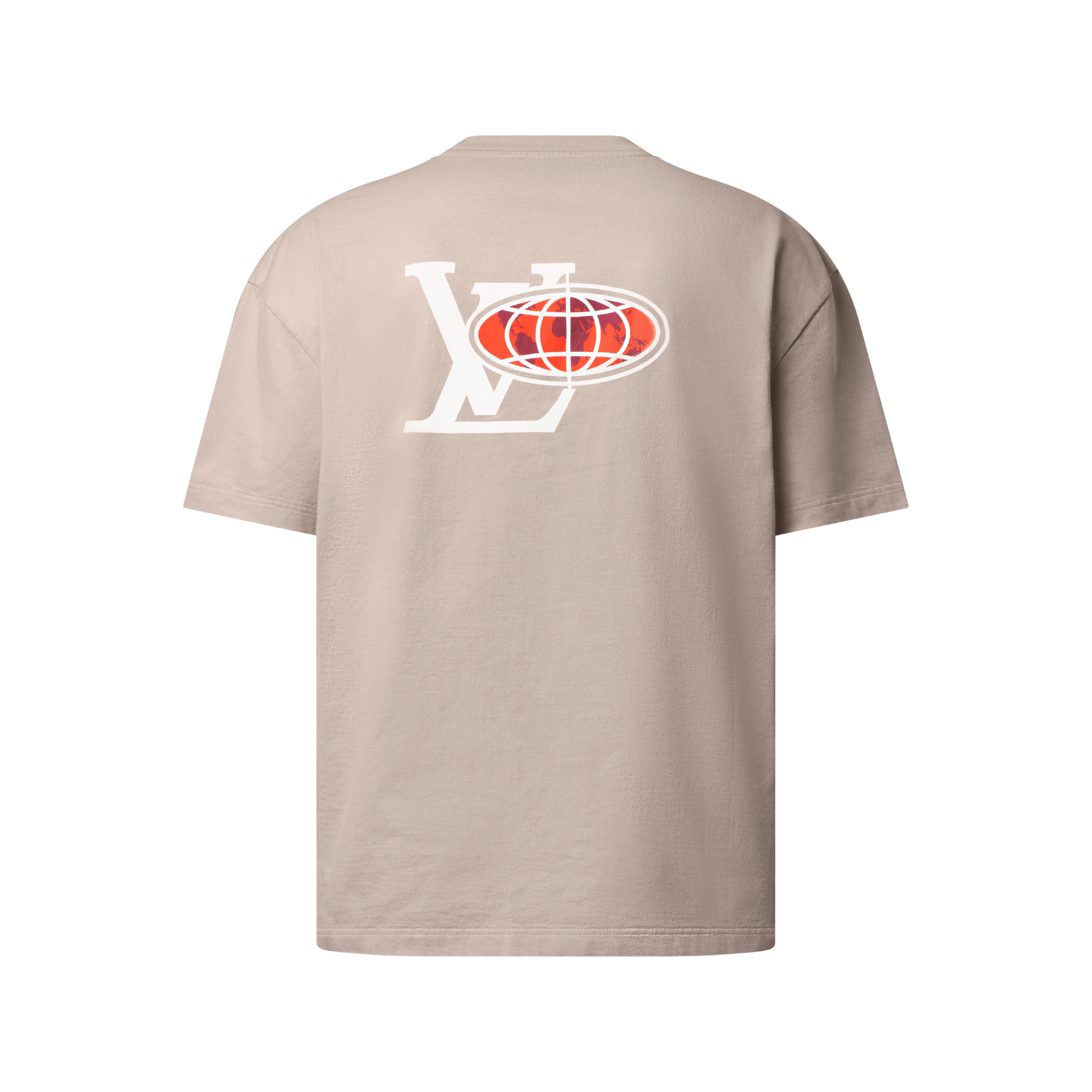 Embellished Graphic Cotton T-Shirt  in Pria