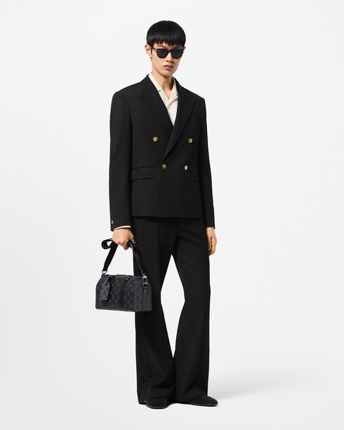 Embellished Open Collar Long-Sleeved Shirt in Men's Ready-to-Wear Shirts collections by Louis Vuitton