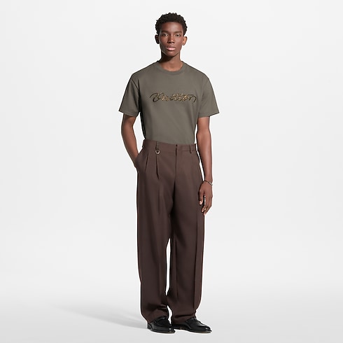 Embellished Signature T-Shirt in Pria's Pakaian Semua Koleksi collections by Louis Vuitton (Perbesar produk)