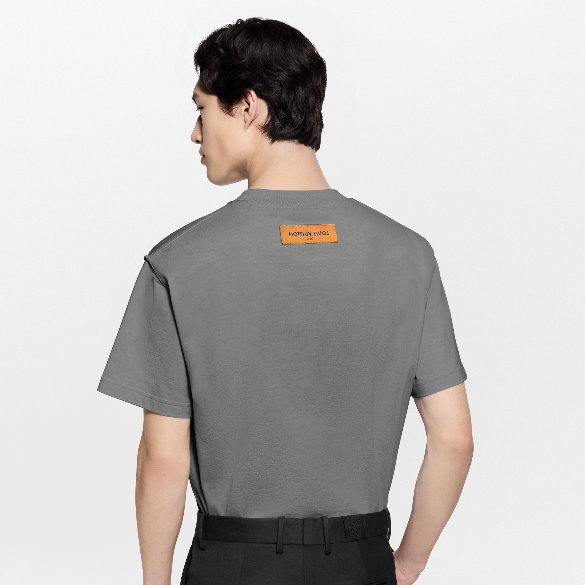 Embossed LV T-Shirt  in Pria