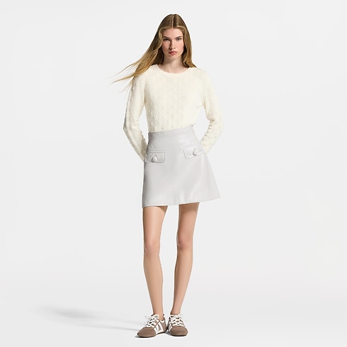 Embroidered Monogram Cashmere Pullover in Women's Ready-to-Wear Knitwear collections by Louis Vuitton (Product zoom)