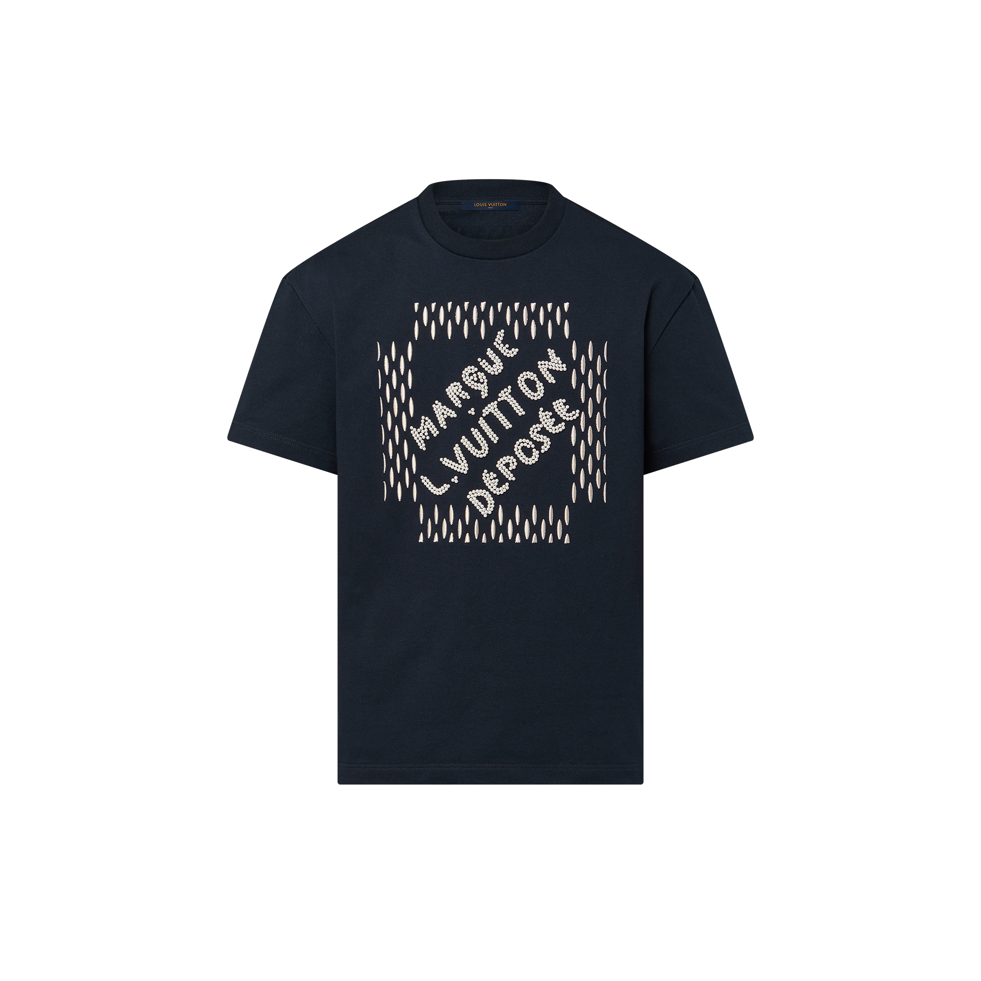 Embroidered Signature Cotton T-Shirt - T-shirts and Polos - 1AFVB4 