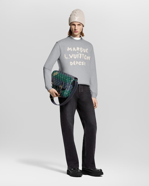 Embroidered Signature Sweatshirt in Men's Ready-to-Wear All Ready-to-Wear collections by Louis Vuitton