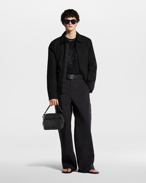 エンブロイダリー シグネチャーTシャツ メンズ ウェア(洋服)