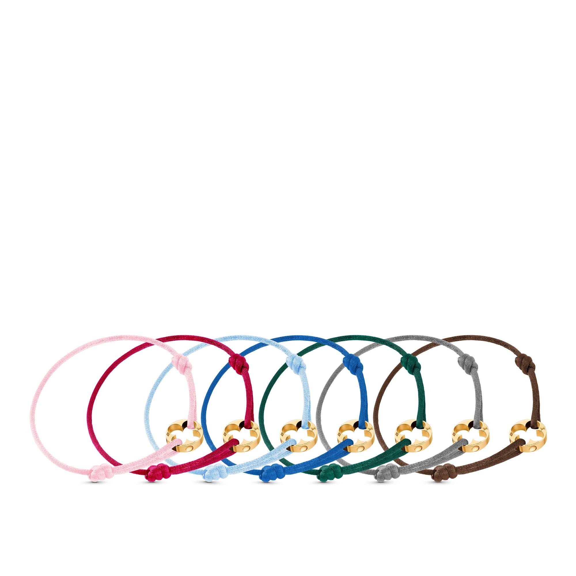 Empreinte Cord Bracelet, Yellow Gold   in Perhiasan