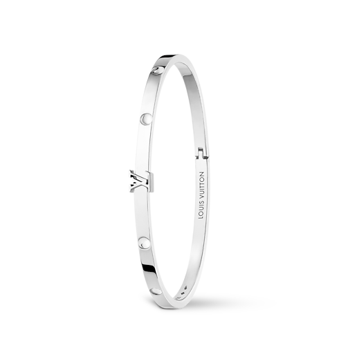 Empreinte Small Bangle, White Gold in Jewelry's Categories Bracelets collections by Louis Vuitton (Product zoom)