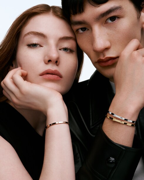 Empreinte Small Bangle, Yellow Gold in Jewellery's Categories Bracelets collections by Louis Vuitton