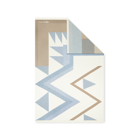 Everest Throw Blanket in Trunks, Travel and Home's Home and Art of Dining Home Textile collections by Louis Vuitton (Product zoom)