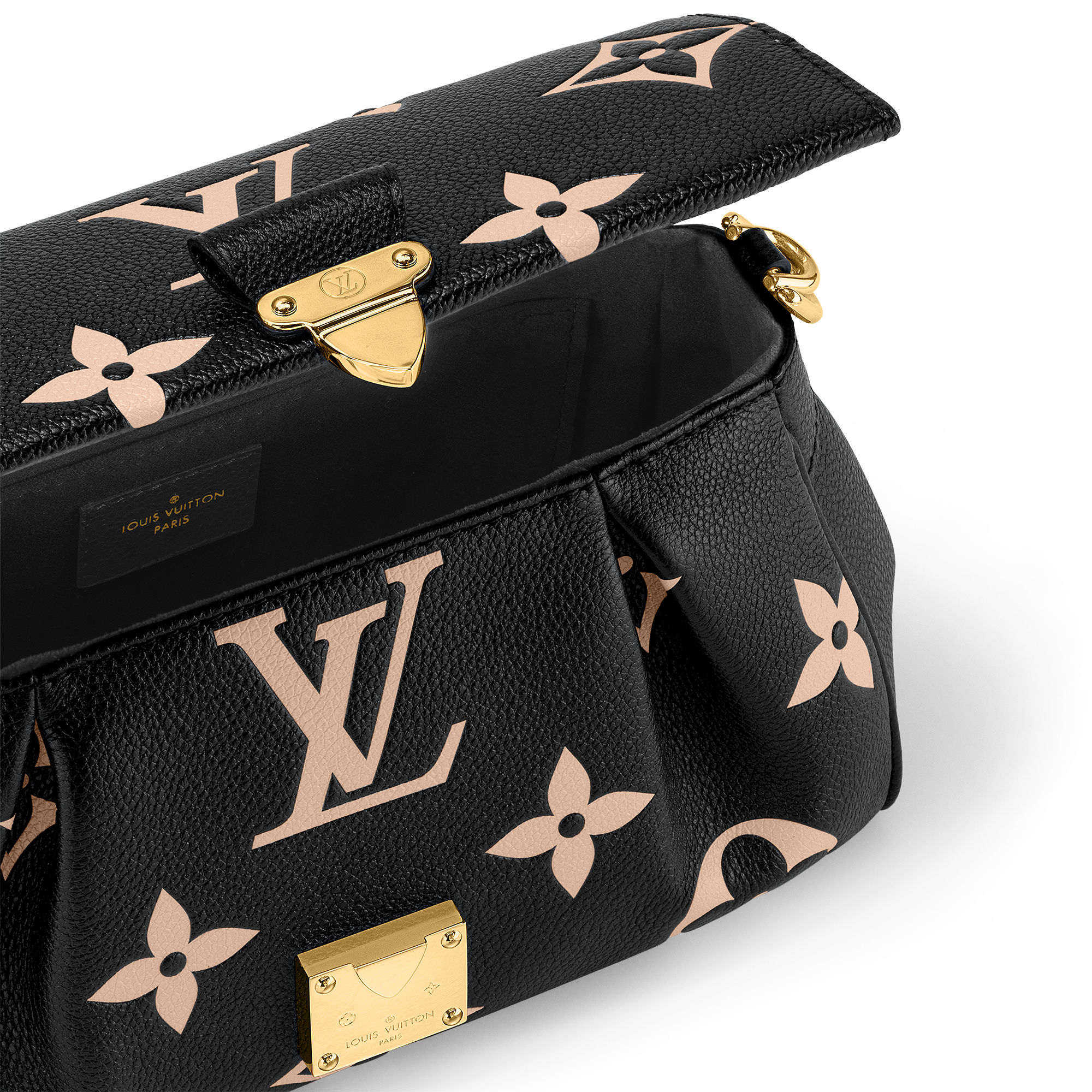 Favorite Bicolor Monogram Empreinte Leather in Wanita
