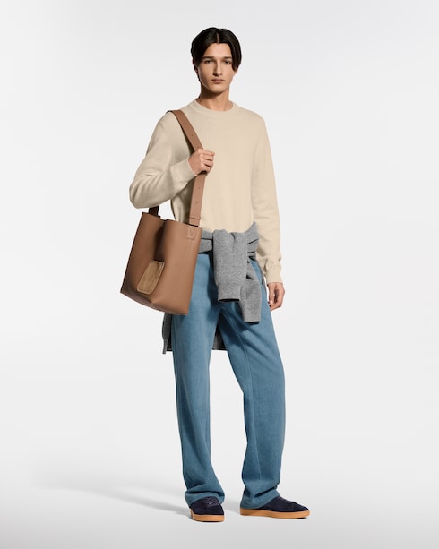 의류 니트 & 스웨트 셔츠 파인 캐시미어 크루넥 | 루이비통 공식 온라인 스토어®