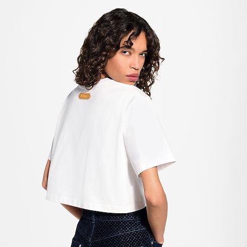 Flocked Signature Crop Top
in Women's Ready-to-Wear T-shirts and Sweatshirts collections by Louis Vuitton (Product zoom)
