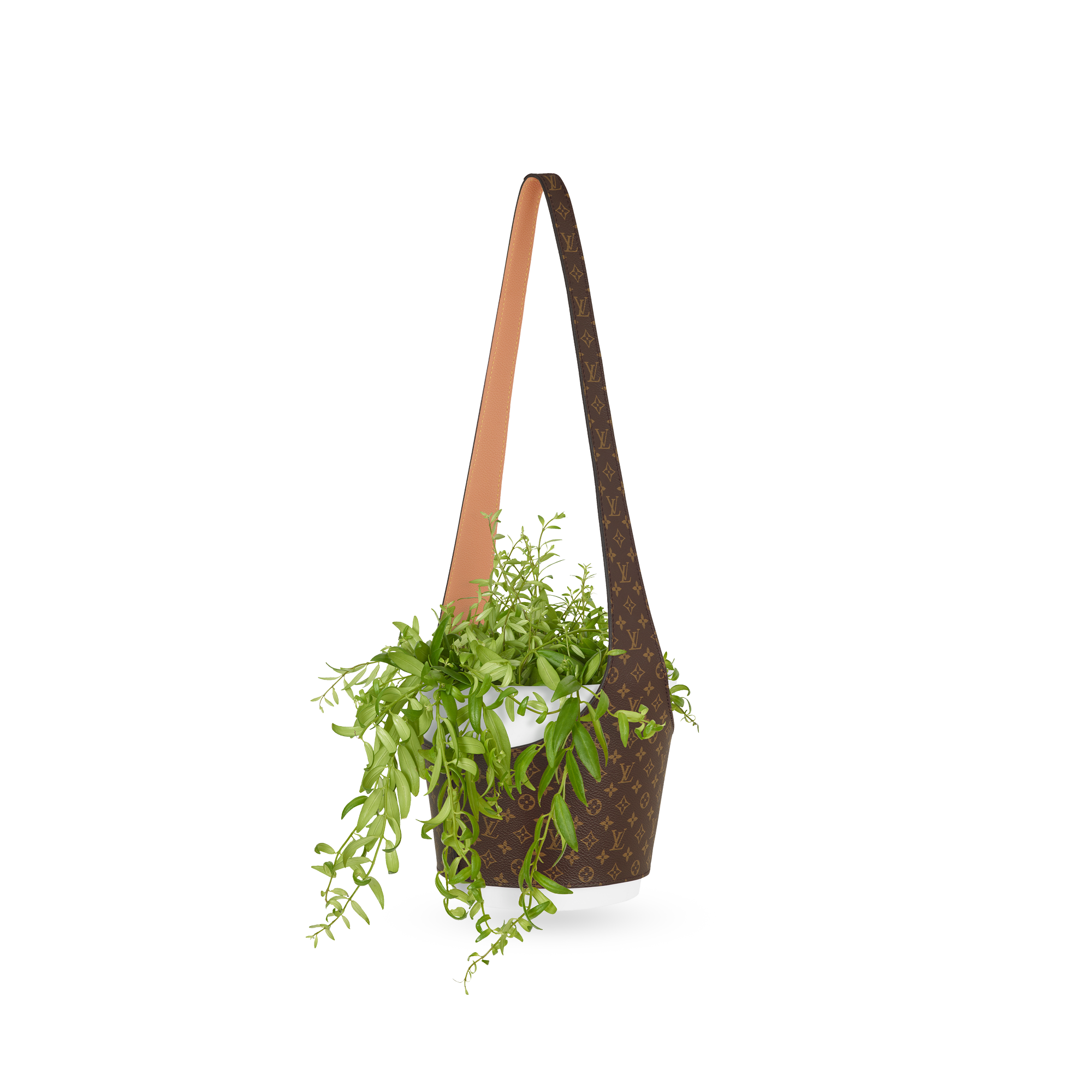 Floral Pot By Damien Langlois-Meurinne Monogram in Trunks, Travel and Home