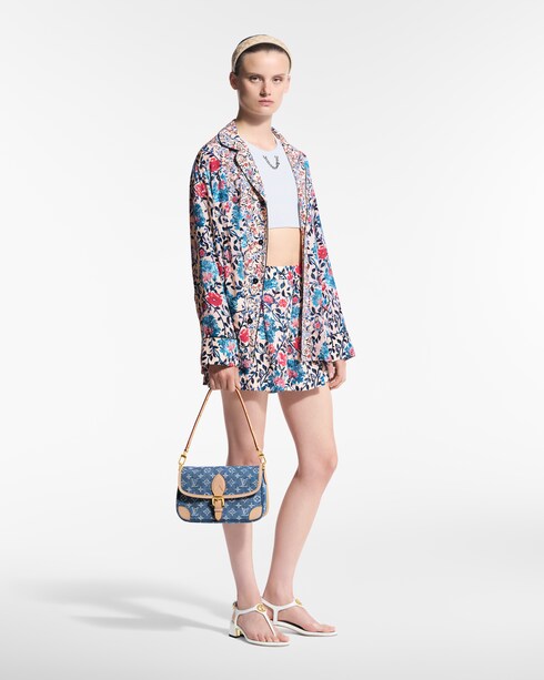 フローラルヴァイン プリーツショーツ ウィメンズ ウェア(洋服)