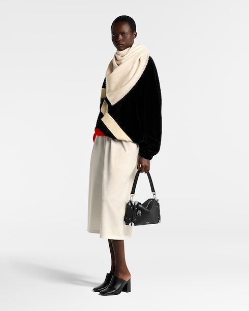 Flower And Straps Shawl . in Women's Accessories Shawls and Stoles collections by Louis Vuitton