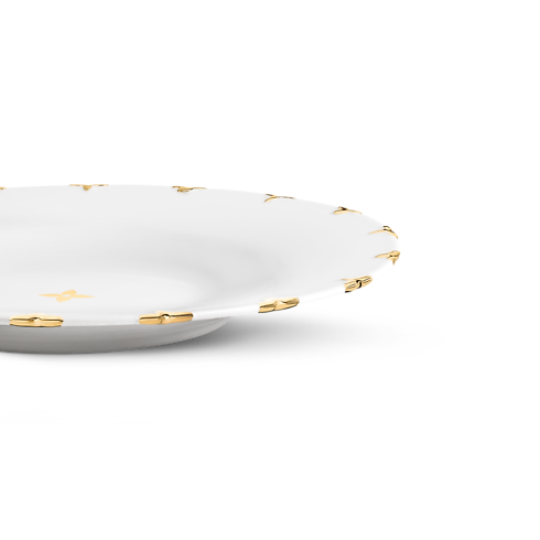 Flower Crown Set of 2 Dessert Plates in Home, Lifestyle and Library's Art of Dining } collections by Louis Vuitton (Perbesar produk)