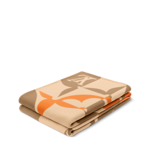 Flower Puzzle Throw 140 x 200 in Trunks, Travel and Home's Home and Art of Dining Home Textile collections by Louis Vuitton (Perbesar produk)