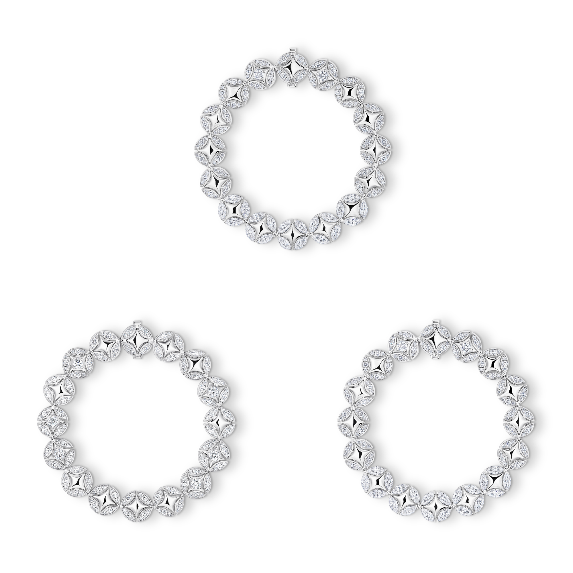 Galaxie Sautoir, White Gold & Diamonds  in Les Extraordinaires