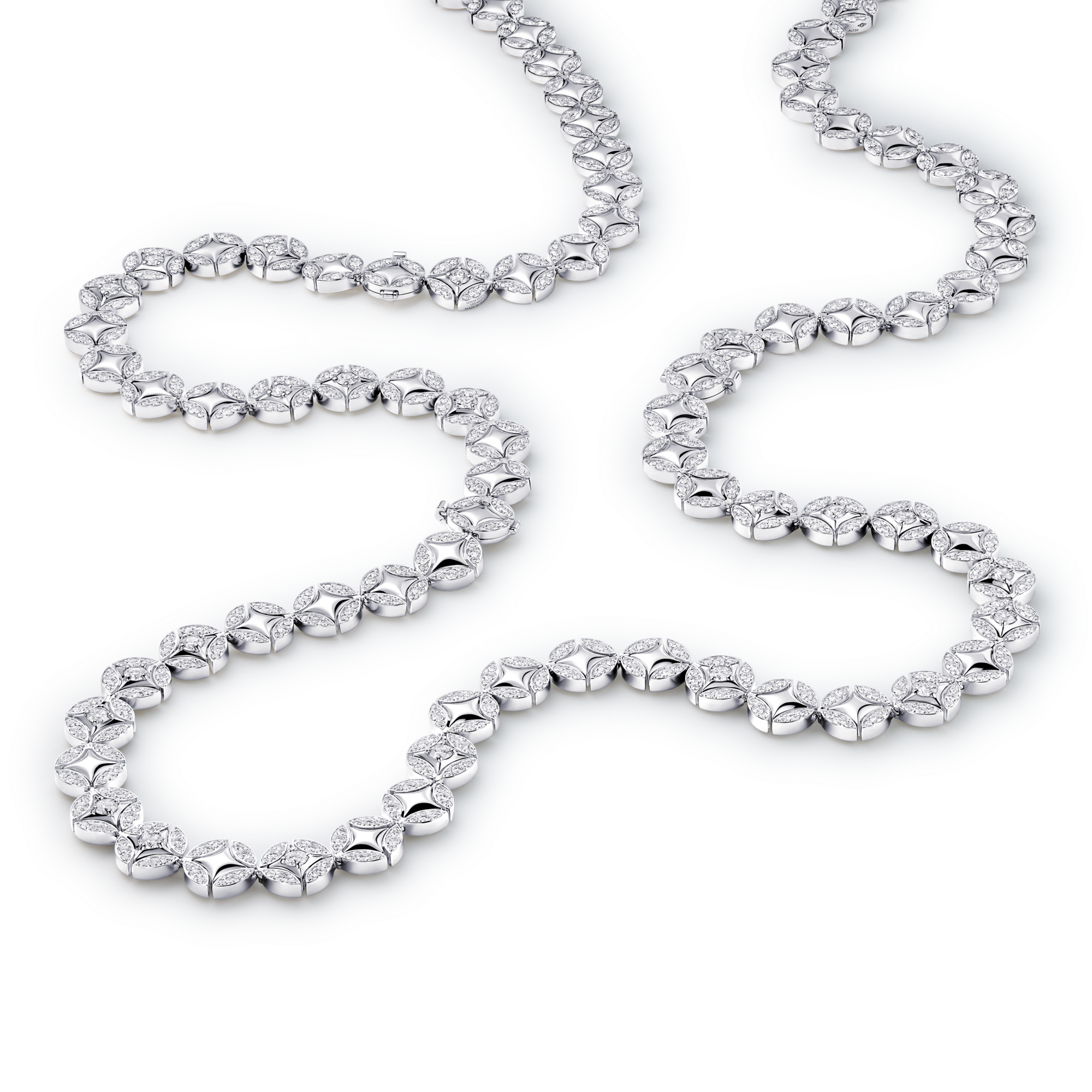 Galaxie Sautoir, White Gold & Diamonds  in Les Extraordinaires