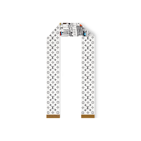 Gaston’s Travel Bandeau . in Women's Accessories Silk Squares and Bandeaus collections by Louis Vuitton (Product zoom)