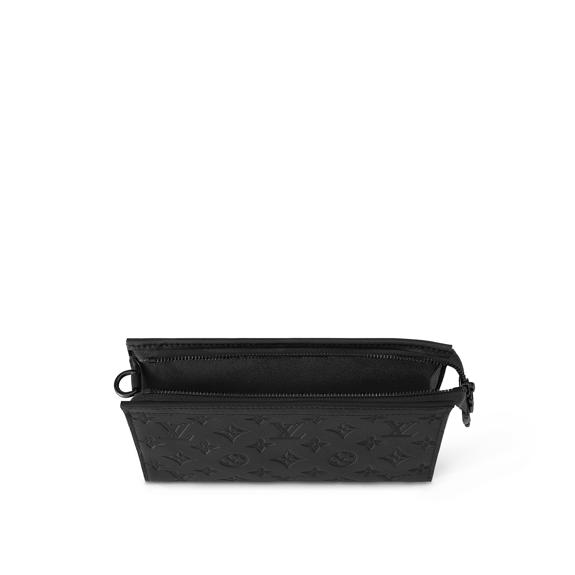 Gaston Wearable Wallet Monogram Shadow Leather in Pria