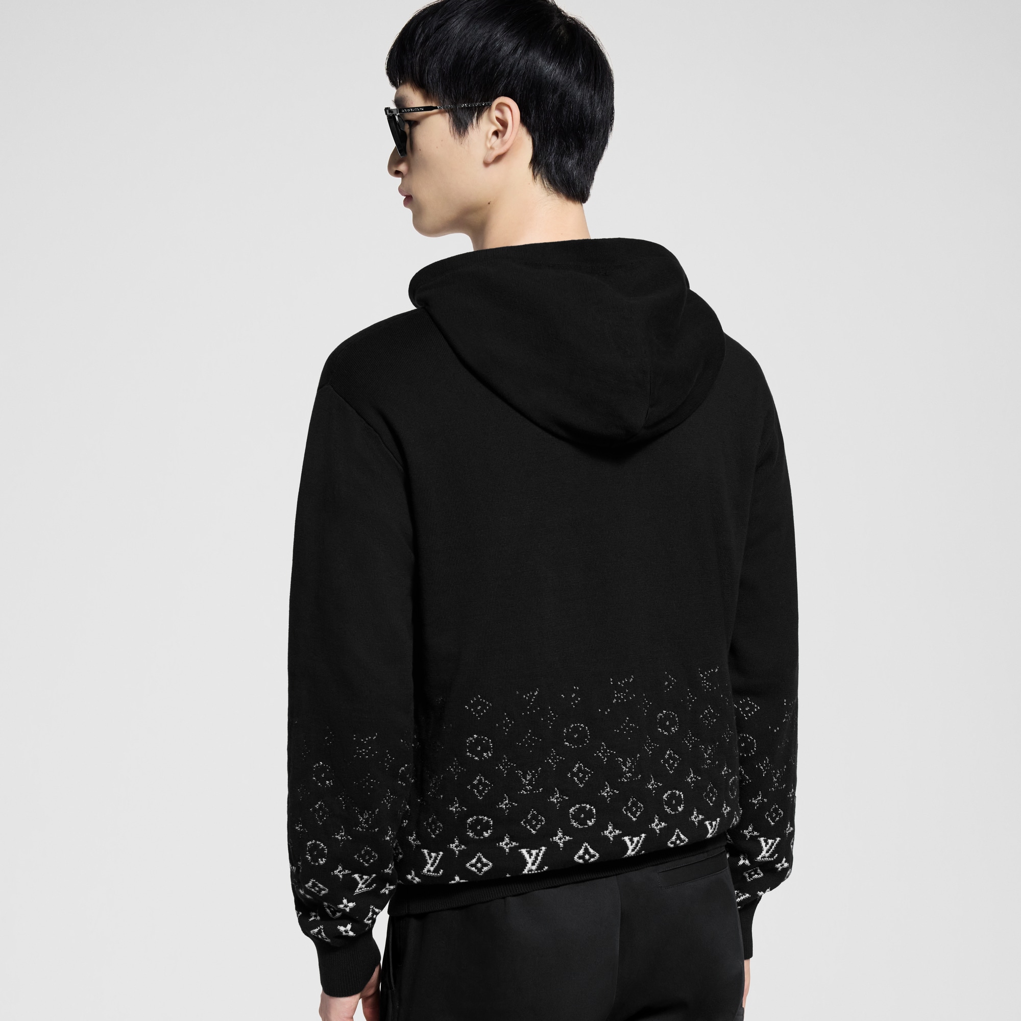 Gradient Cotton Hoodie  in Pria