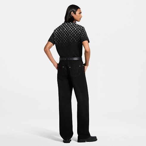 Gradient Cotton T-Shirt in Pria's Pakaian T-shirt and Polo collections by Louis Vuitton (Perbesar produk)