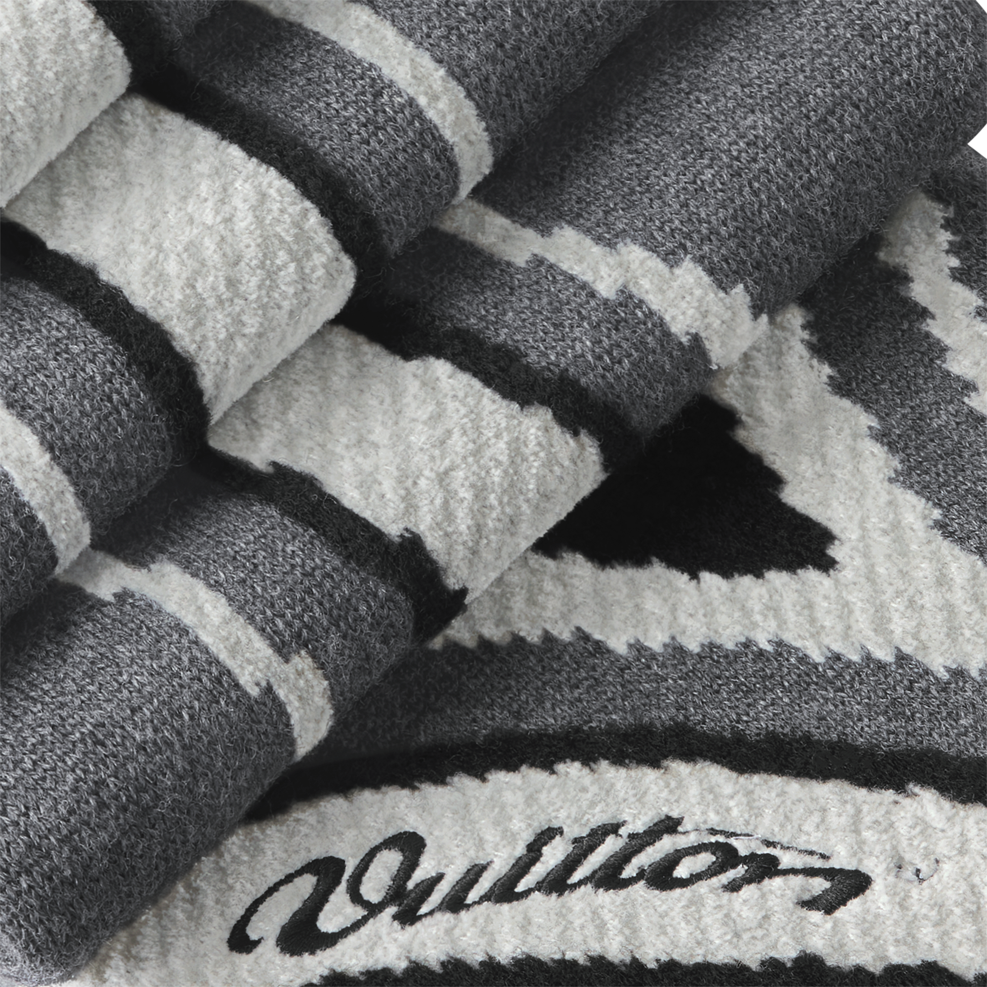 Graphic Flower Scarf S00 in Pria