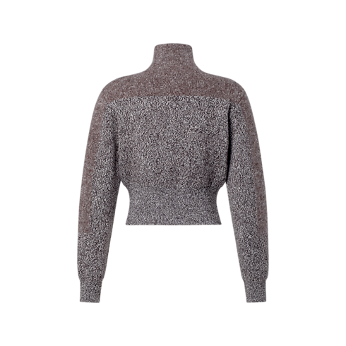 Graphic Knit Zip-Up Jacket in Women's Ready-to-Wear Knitwear collections by Louis Vuitton (Product zoom)